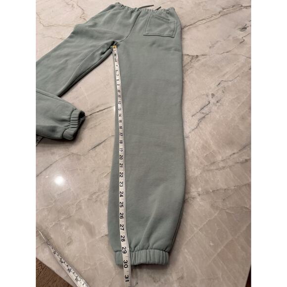 Garage Elevated Sweat suit Sz XXS Mint Green Cozy Luxe Loungwear Athleisure Chic - Picture 11 of 12